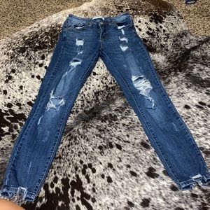 Distressed Kancan Jeans
